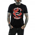 Front - Harley Quinn Mens Chibi Cotton T-Shirt