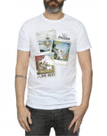 White - Pack Shot - Frozen Mens Olaf Polaroid Cotton T-Shirt
