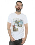 White - Lifestyle - Frozen Mens Olaf Polaroid Cotton T-Shirt
