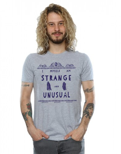 Sports Grey - Back - Beetlejuice Mens Strange And Unusual T-Shirt