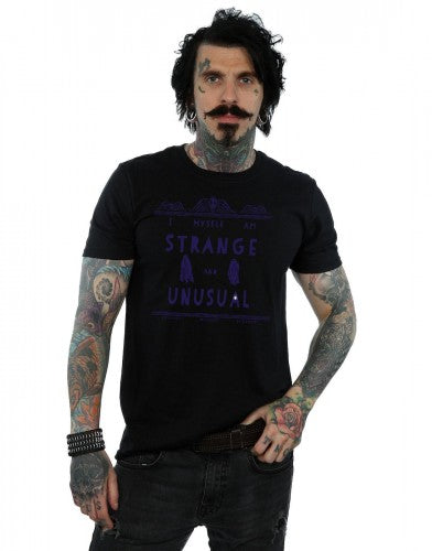 Black - Back - Beetlejuice Mens Strange And Unusual T-Shirt