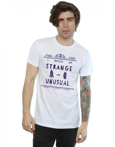 White - Back - Beetlejuice Mens Strange And Unusual T-Shirt