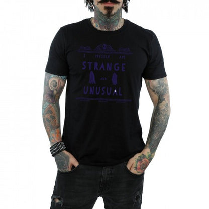 Black - Side - Beetlejuice Mens Strange And Unusual T-Shirt