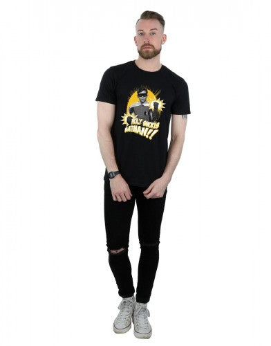 Black - Lifestyle - DC Comics Mens Batman TV Series Robin Holy Smokes T-Shirt