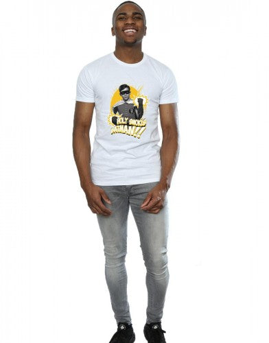White - Lifestyle - DC Comics Mens Batman TV Series Robin Holy Smokes T-Shirt