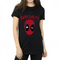 Front - Deadpool Womens/Ladies Seriously Cotton Boyfriend T-Shirt