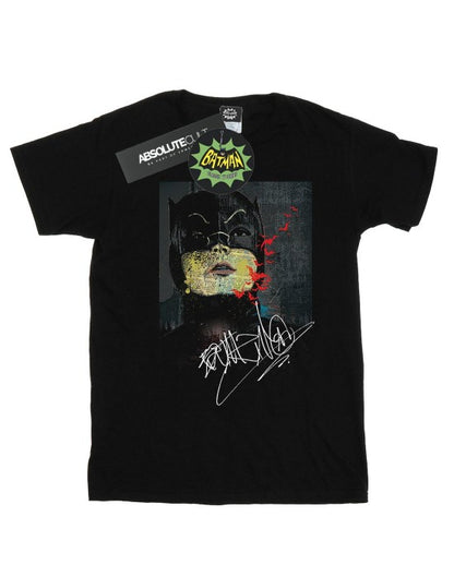 Front - DC Comics Mens Batman TV Series Signature Painting T-Shirt