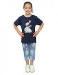 Navy Blue - Lifestyle - 101 Dalmatians Girls Chair Cotton T-Shirt