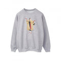 Front - 101 Dalmatians Womens/Ladies Classic Cruella De Vil Heather Sweatshirt