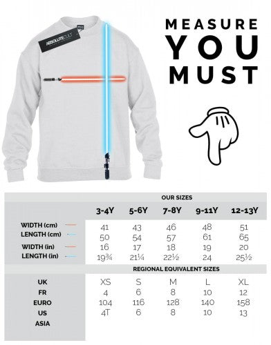 White - Pack Shot - Marvel Comics Boys Character Infill Logo Sweatshirt