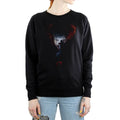 Front - It Womens/Ladies Pennywise Quiet Sweatshirt