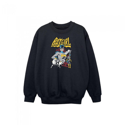 Front - DC Comics Girls Heroine Or Villainess Batgirl Cotton Sweatshirt