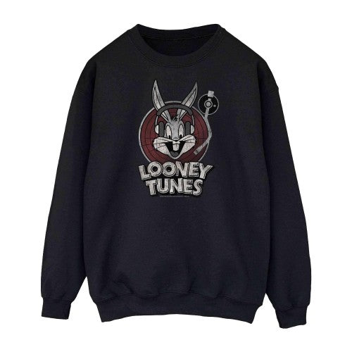 Front - Looney Tunes Womens/Ladies Bugs Bunny Logo Cotton Sweatshirt