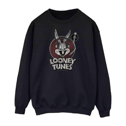 Front - Looney Tunes Womens/Ladies Bugs Bunny Logo Cotton Sweatshirt