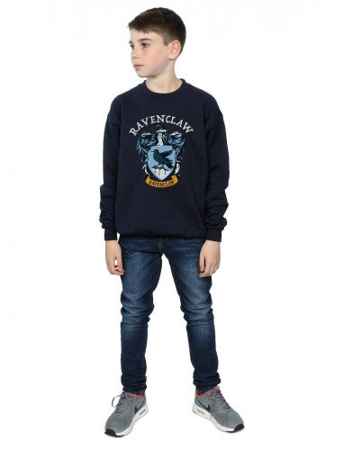 Navy Blue - Lifestyle - Harry Potter Boys Ravenclaw Cotton Sweatshirt