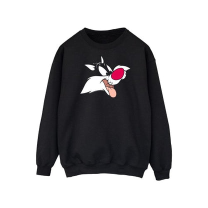 Front - Looney Tunes Mens Sylvester Cotton Sweatshirt