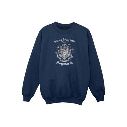 Front - Harry Potter Boys Hogwarts Waiting For My Letter Sweatshirt