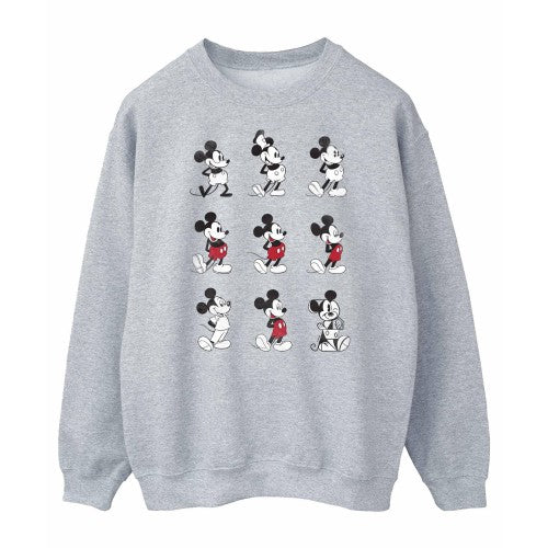 Front - Disney Mens Mickey Mouse Evolution Sweatshirt