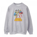 Front - Superhero Girls Womens/Ladies Super Power Wonder Woman Sweatshirt