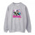 Front - DC Comics Womens/Ladies Leap Batgirl Sweatshirt