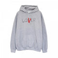 Front - It Womens/Ladies Loser Lover Heather Hoodie