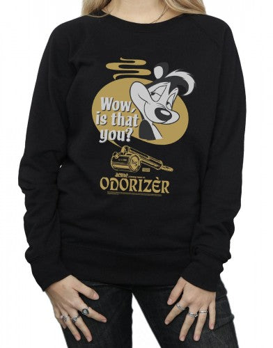 Black - Lifestyle - Looney Tunes Womens-Ladies Odorizer Pepe Le Pew Sweatshirt
