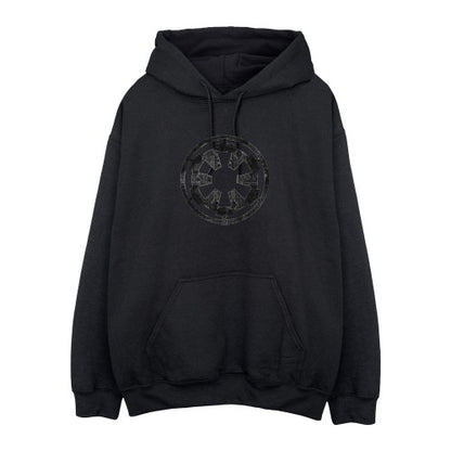 Front - Star Wars: Rogue One Mens Galactic Empire Plans Hoodie