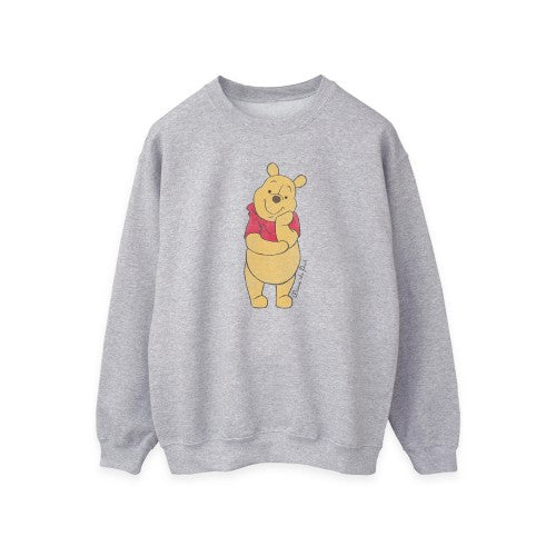 Front - Winnie the Pooh Womens/Ladies Classic Sweatshirt