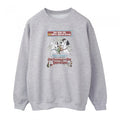 Front - 101 Dalmatians Womens/Ladies Retro Poster Sweatshirt