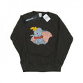 Light Graphite - Front - Dumbo Womens-Ladies Classic Heather Sweatshirt