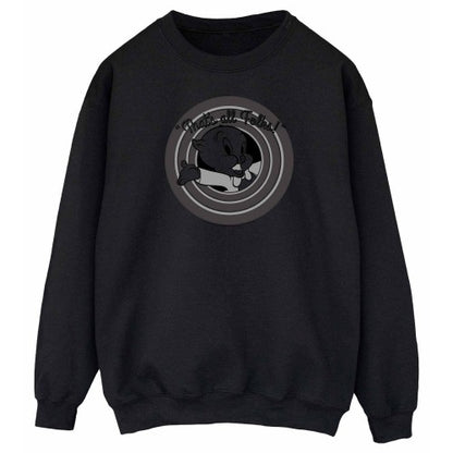 Front - Looney Tunes Womens/Ladies That´s All Folks Porky Pig Sweatshirt