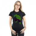 Black - Back - Hulk Womens-Ladies T-Shirt