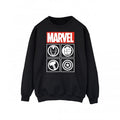 Front - Avengers Mens Icons Sweatshirt