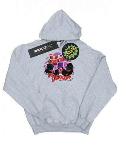 Front - DC Comics Boys Batman TV Series The Penguin Aristocrat Hoodie