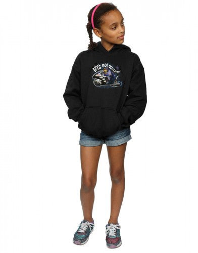 Black - Lifestyle - DC Comics Girls Batman TV Series Bat Bike Hoodie