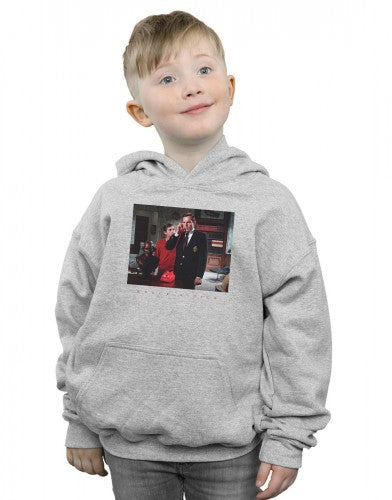 Sports Grey - Back - DC Comics Boys Batman TV Series Bruce & Dick Photo Hoodie