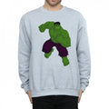 Sports Grey - Close up - Hulk Mens Simple Sweatshirt