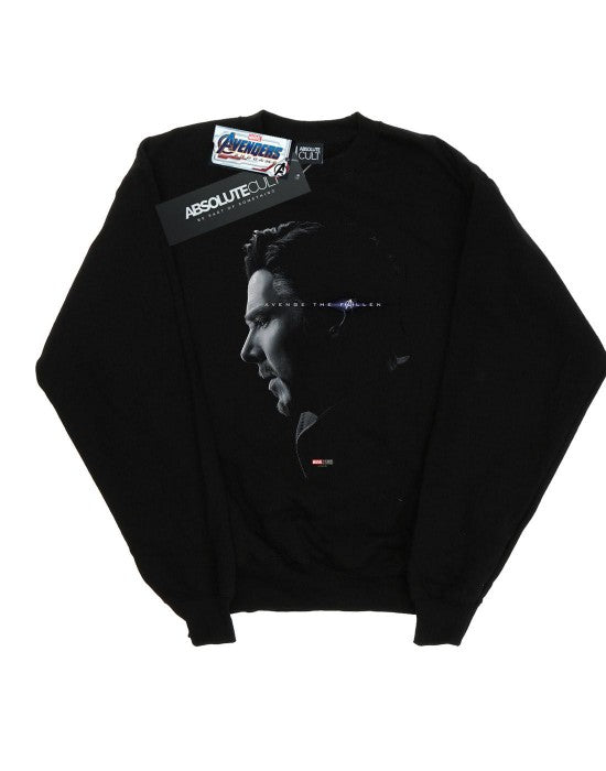 Front - Marvel Womens/Ladies Avengers Endgame Avenge The Fallen Doctor Strange Sweatshirt