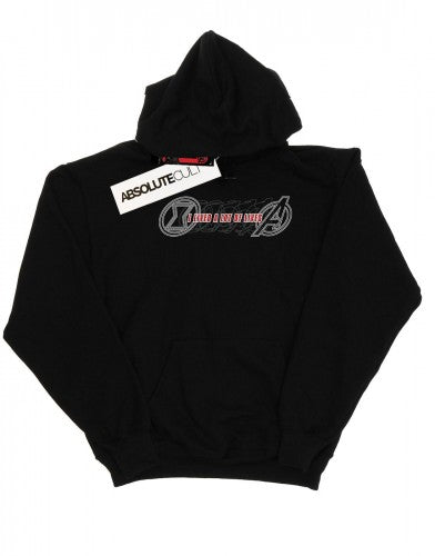 Front - Marvel Mens Black Widow Movie Lots Of Lives Hoodie
