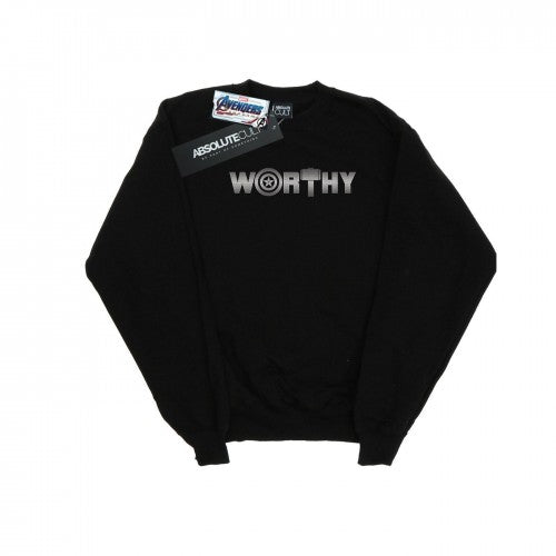 Front - Marvel Boys Avengers Endgame Worthy Sweatshirt