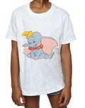 White - Pack Shot - Dumbo Girls Classic Cotton T-Shirt