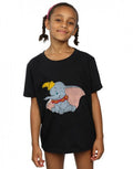 Black - Lifestyle - Dumbo Girls Classic Cotton T-Shirt