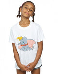 White - Lifestyle - Dumbo Girls Classic Cotton T-Shirt