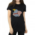 Front - Dumbo Womens/Ladies Classic Cotton Boyfriend T-Shirt