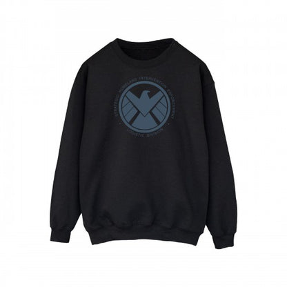 Front - Marvel Mens Agents Of SHIELD Logistics Division Cotton Sweatshirt