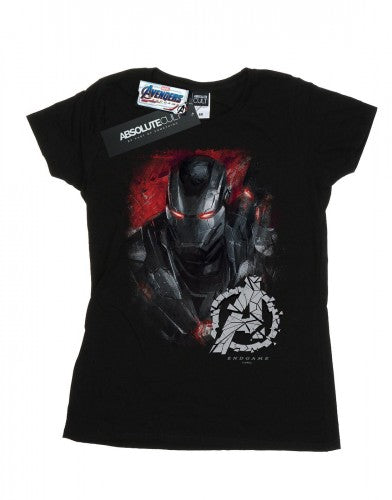 Front - Marvel Womens/Ladies Avengers Endgame War Machine Brushed Cotton T-Shirt