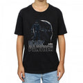 Front - Avengers Infinity War Boys Black Panther Cotton T-Shirt