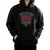 Front - AC/DC Mens Black Ice Cotton Hoodie