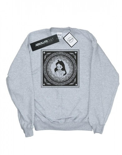 Front - Disney Boys Alice In Wonderland Box Sweatshirt