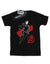 Front - Marvel Girls Avengers Endgame Mono Black Widow Cotton T-Shirt